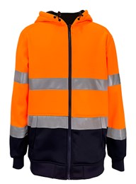 High Visibility Contrast Fleece Jacket