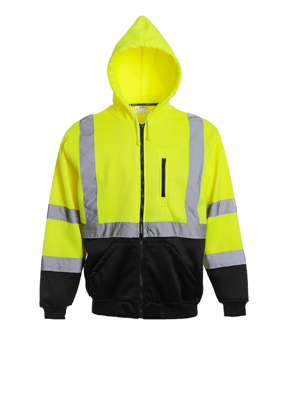 Hi Visibility Class 3 Hooded Sweatshirt