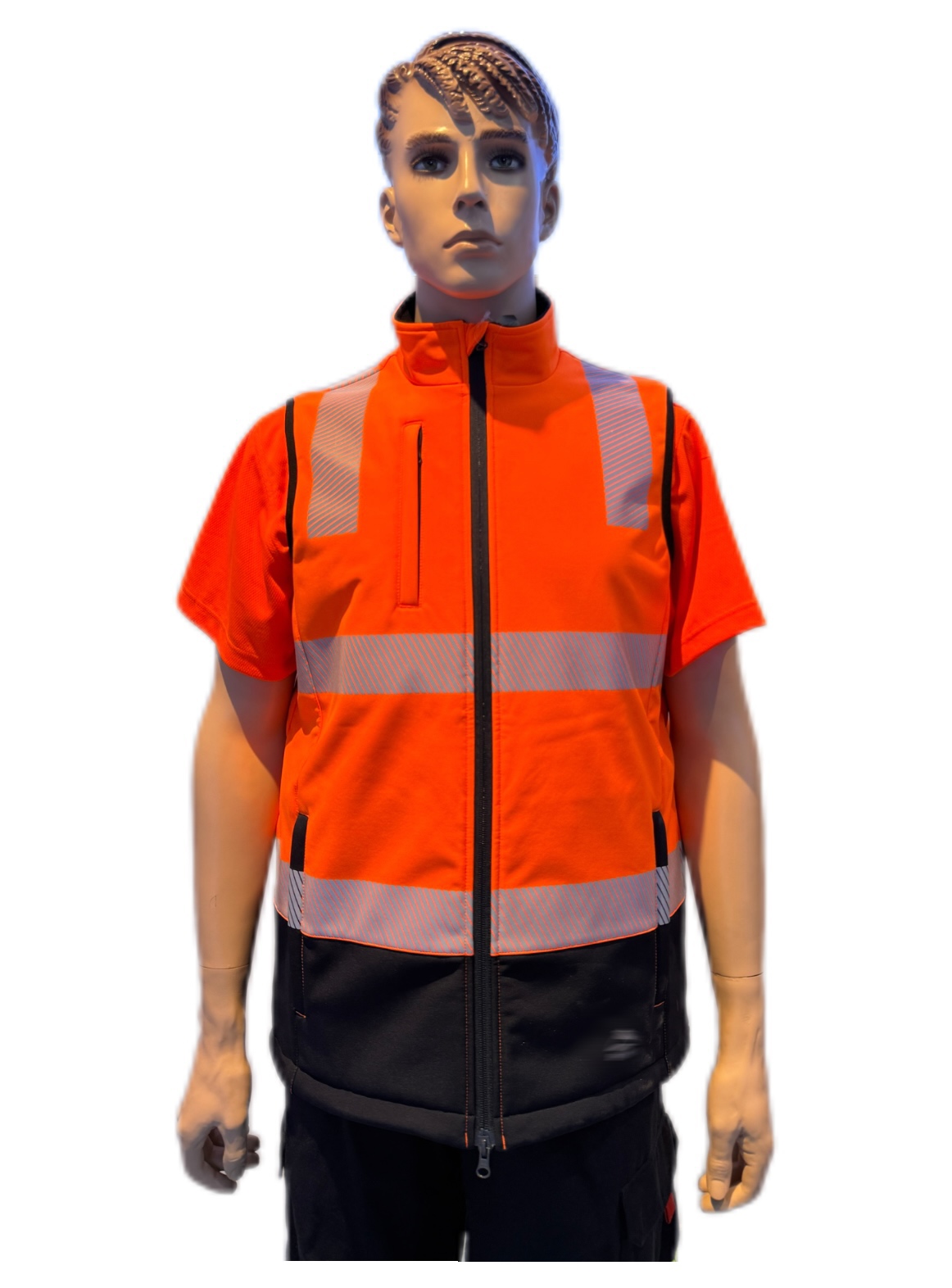 High Visibility Contrast Safety Vest