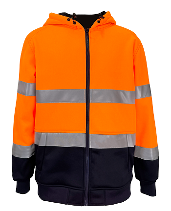High Visibility Contrast Fleece Jacket