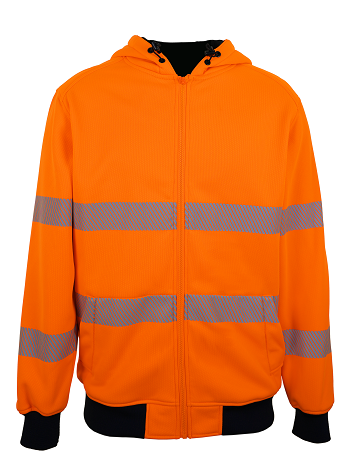 High Visibility Hooded Sweater