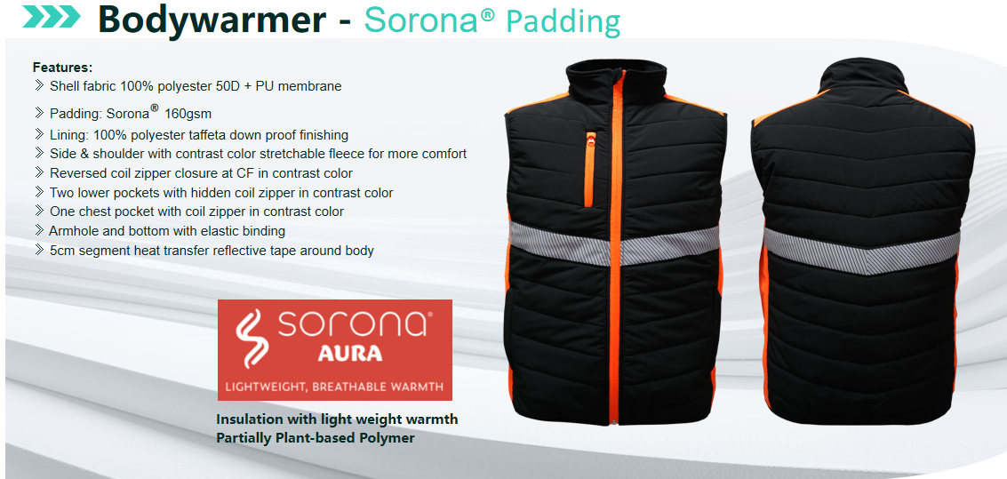 Bodywarmer - Sorona® Padding