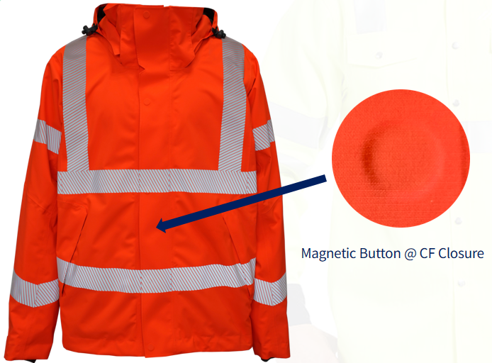 Hi-vis Rain Parka