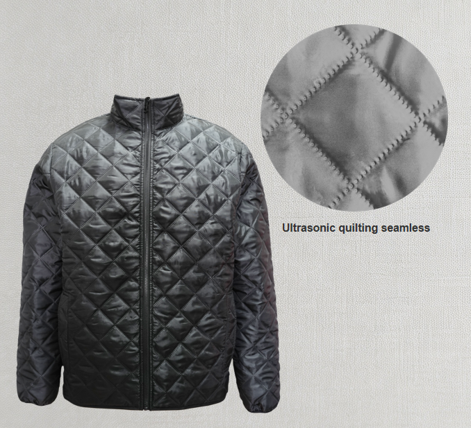 Ultrasonic quilting inner jacke